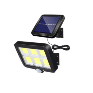 LED Bright Outdoor Solar Lights with Motion Sensor Solar Powered Wireless Waterproof Night Spotlight for Outdoor/Garden Wall, Solar Lights for Home